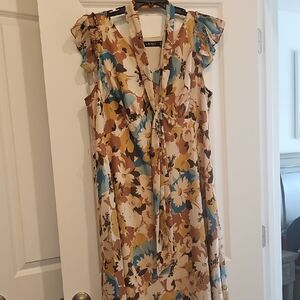 Woman's Ralph Lauren Floral Print Dress